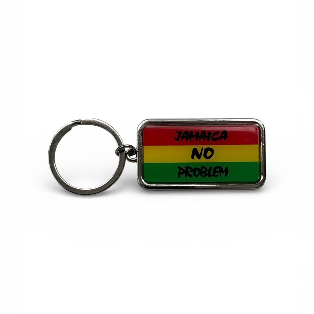 Jamaica Themed Keychain